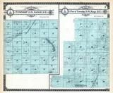 Township 23 N Range 28 E, Township 25 N Range 28 E, Coulee City, Grant County 1917 Published by Geo. A. Ogle & Co